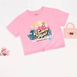 Pantaloons Junior Prism Pink Pink T-Shirt-image-128