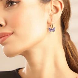 Priyaasi Classic Gold Brass Earrings-39