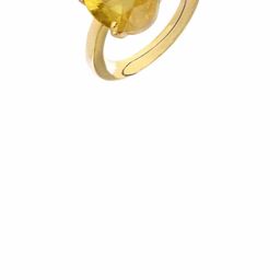 Sidharth Gems Silver Plated 11.25 Ratti 10.00 KT Yellow Sapphire Pukhraj Ring-5