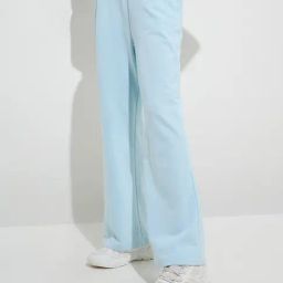 Studiofit by Westside Light Blue High-Rise Cotton Track Pants-picture-43