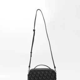 Calvin Klein Polyester Black Logo Crossbody Bag-image-93