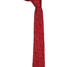 Tossido Men Red Printed Broad Tie image 4