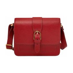 Fossil Zoey Red Medium Leather Cross Body Bag-1