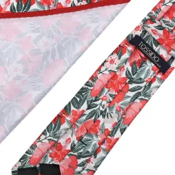 Tossido Multi Printed Necktie and Pocket Square Set For Men image 5