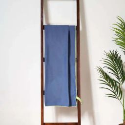 Living Scapes by Pantaloons Blue Polyester Bath Towel-image-90