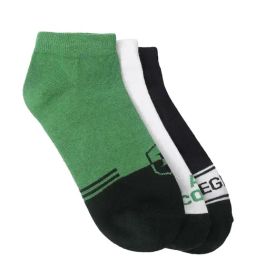 Iconic Multicolor Cotton Textured Socks Pack of 3-picture-18