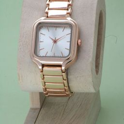 VIRAKTI Women Brass Dial & Bracelet Style Straps Analogue Watch H-03-ROSEGOLD-image-87