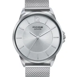 Sonata Men Brass Embellished Dial & Bracelet Style Straps Analogue Watch SP70042SM01-26