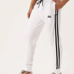 FIFTY TWO Men Dry Fit Training Sports Joggers Track Pants With Side Stripes-picture-40