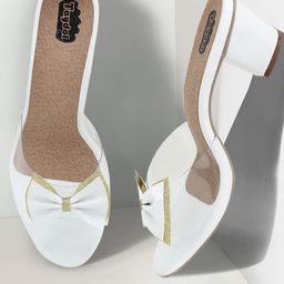 TAYDOL Women Embellished Block Heels Open Toe Sandals-13