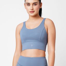 BODD ACTIVE Women Blue Slim Fit T-shirt-image-5