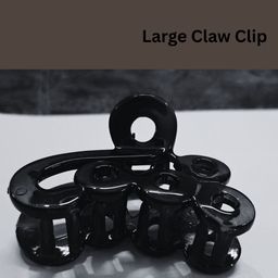 basicare Set Of 3 Large Claw Clips image 3