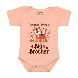 Arvesa I am going to Be Big Brother Printed Bodusuit-image-31