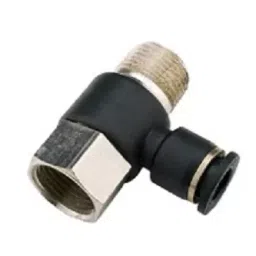 JELPC 6.35 mm (1/4 inch) Banjo Elbow Connector with Female Thread 4x1/4-picture-13