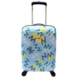 Skybags Ares Blue Printed Hard Small Trolley Bag - 35 cm-picture-8