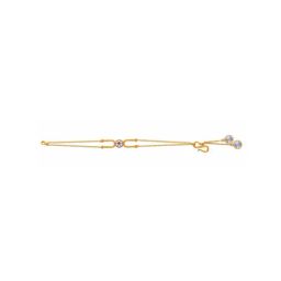 P.C. Chandra Jewellers 14k Yellow Gold American Diamond Bracelet-image-62