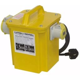 Carroll & Meynell Single Phase 1.65kVA Site Transformer 230 V AC Primary ±55 V AC Secondary, CM3300/11-image-6