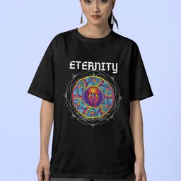 Reifica Women Graphic Printed Round Neck Cotton Oversized T-shirt-image-51