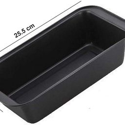 Xacton 8-in-1 Cake Mould Baking Set Combo of Round, Heart, Square, Bead Mould, Pizza Tray, 6 Slot Muffin Tray, Cake Cup Liners, and Measuring Cups and Spoon for Microwave Oven OTG Safe Baking tin image 5