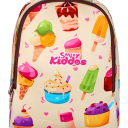 Smily kiddos 13 Liters Ice Cream Theme  Junior Backpack Blue - Height 13.7 Inch-8