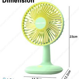 Bunie Rechargeable Portable Desktop FanGreen image 3