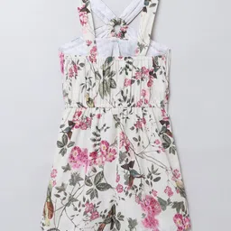 taffykids Girls Floral Printed A-Line Dress-image-17