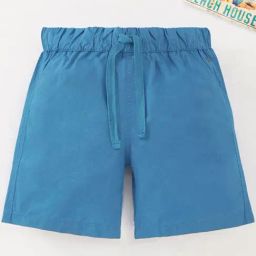 Ed-a-Mamma Kids Blue Cotton Regular Fit Shorts-image-92