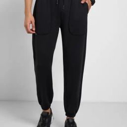 Ajile by Pantaloons Black Joggers-image-10