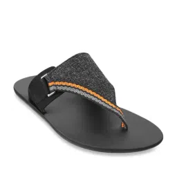 Mochi Men's Black Thong Sandals-picture-24