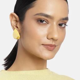 Estele Gold-Plated Stud Earrings for Women-34