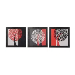 eCraftIndia Set of 3 Satin Matt Textured Art Painting-21