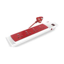 GM 3058 G-Power 4+1 Spike Guard with 2m Cord (White and Red)-image-2