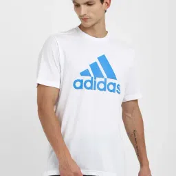 adidas White Round Neck T-Shirt-image-39