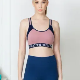 Van Heusen Purple Cotton Sports Bra-picture-22