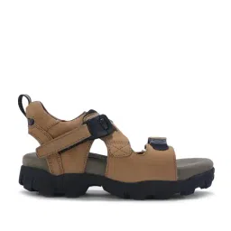 Woodland Men's Camel Floater Sandals-image-101