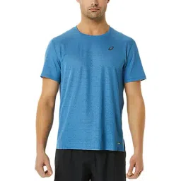 Asics Azure Printed Sports T-Shirt-image-2