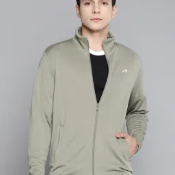 ALCIS Green Slim Fit Sports Jacket-image-96
