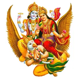 Decor Villa Multicolour Lord Vishnu Wall Sticker-picture-37