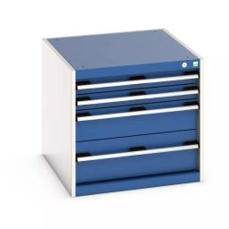Bott 4 Drawer Sheet Steel Floor Standing Cabinet 650x750x600 mm, 40027100.11V-image-35
