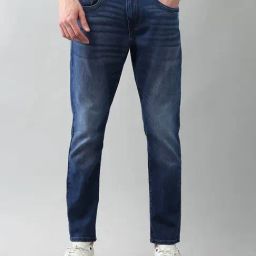 U.S. Polo Assn. Super Stretch Blue Cotton Solid Jeans-image-15