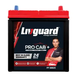 Livguard ProCab+ 35 Ah Automotive Battery for Cars and SUVs, PP 38B20 L-11