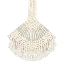 NR by Nidhi Rathi White Fabric Potli-image-84