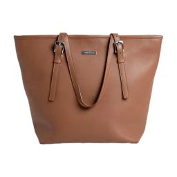 James Aston Wanderers Brown Medium Leather Tote Bag-image-15