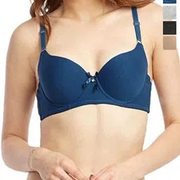 AS TRENDS Pack Of 2 Assorted Medium Coverage Underwired Lightly Padded Push-Up Bra-picture-19
