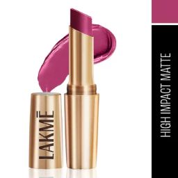 Lakme Priming Matte Lipstick Plum Pink - 3.6 gm-26