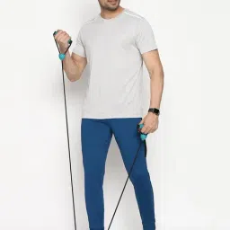 Van Heusen Performance Regular Fit Swift Dry 4 Way Stretch Solid Joggers - Coral Depth image 5