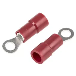 RS PRO Insulated Ring Terminal M3 Stud Size 0.5 mm² to 1.5 mm² Wire Size Red, 6139227-image-58