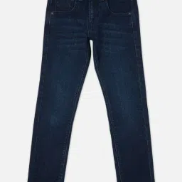 Pepe Jeans Boys Dark Blue Solid Jeans-image-39
