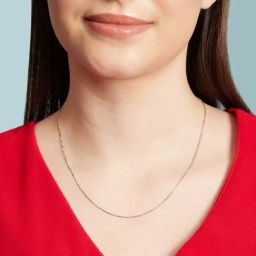 Zavya 92.5 Sterling Silver Chain for Women-46