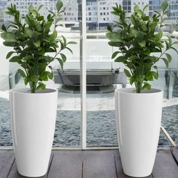 14 Inch Tower Pots for Indoor & Outdoor Plants-11